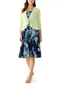 Women's Ruffle Jacket Dress