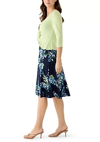 Women's Ruffle Jacket Dress