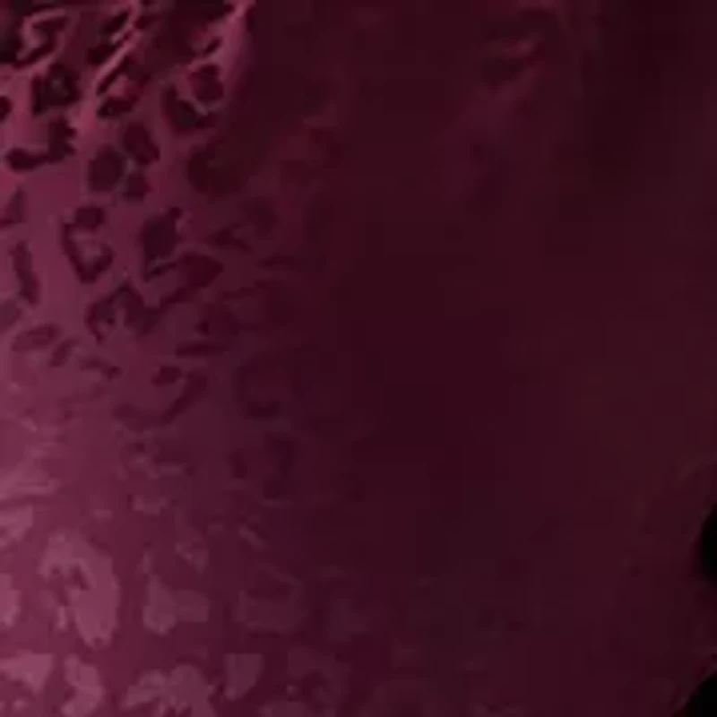 Women's 3/4 Sleeve Satin Jacquard Dress