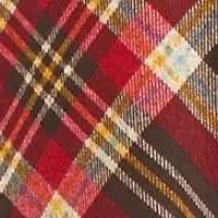 Women's 3/4 Sleeve Plaid A-Line Cozy Dress