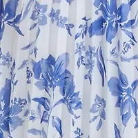 Plus Sleeveless Floral Printed Dress