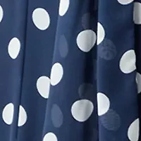 Women's Dot Printed Button Front Chiffon Dress