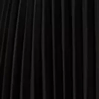 Women's 3/4 Sleeve Solid Belted Midi Chiffon Fit and Flare Dress