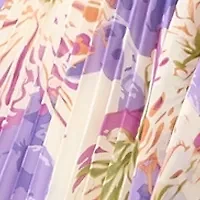 Women's Floral Printed Chiffon Dress