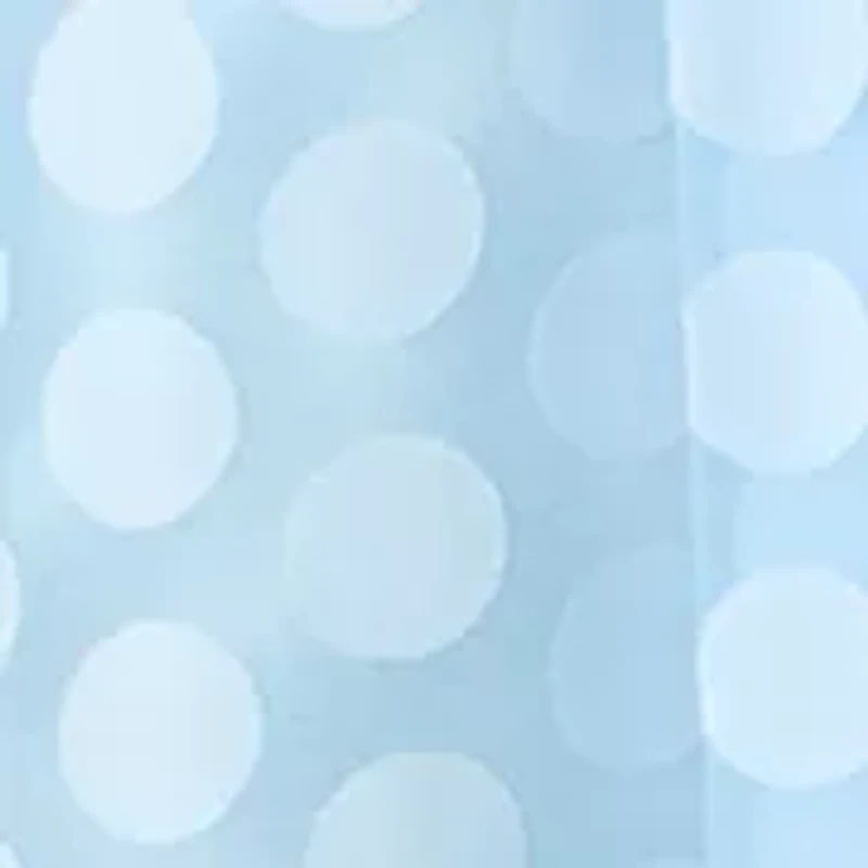 Women's Puff Sleeve Dot Midi Dress