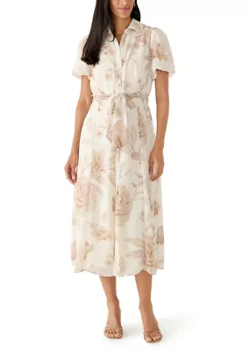 Women's Short Sleeve Shirt Dress