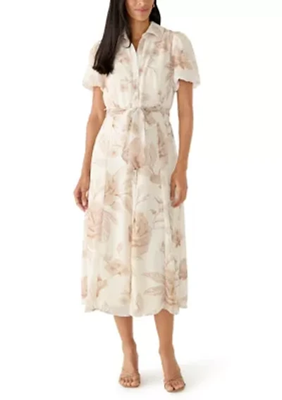 Women's Short Sleeve Shirt Dress