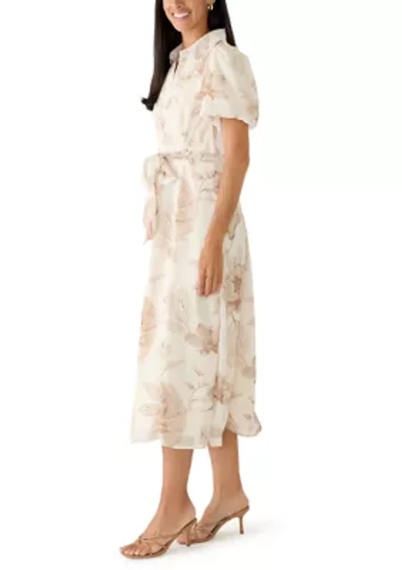 Women's Short Sleeve Shirt Dress