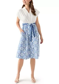 Women's Printed Shirtdress