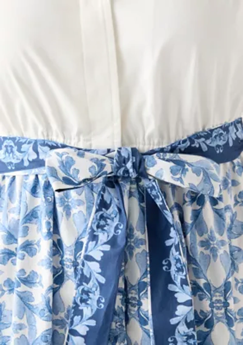 Women's Printed Shirtdress