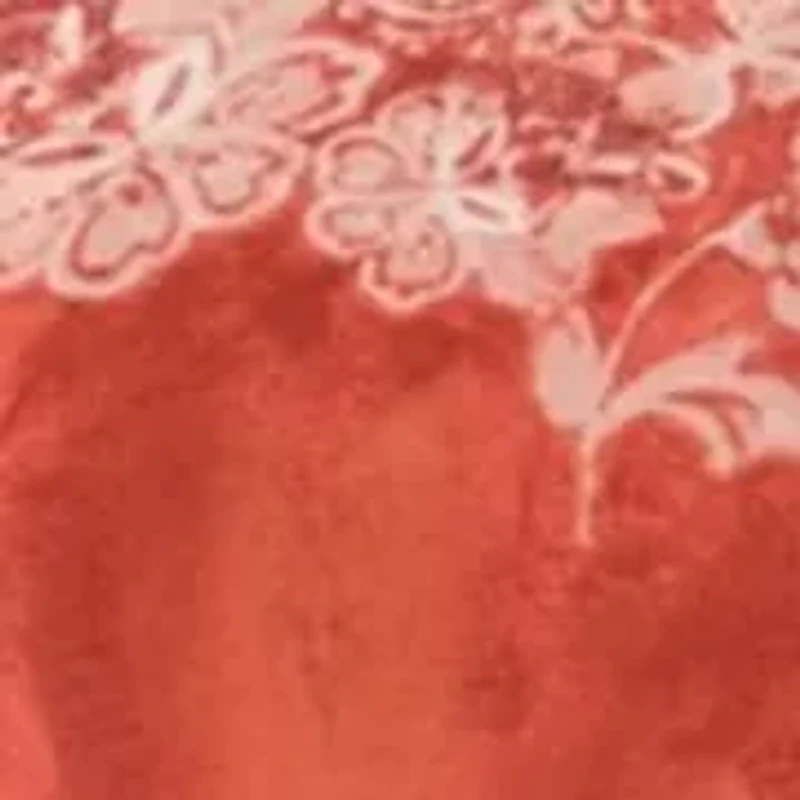 Women's Sleeveless Printed Mesh Dress