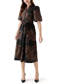 Women's Floral Printed Maxi Dress