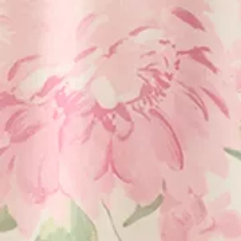 Plus Flutter Sleeve Floral Wrap Dress