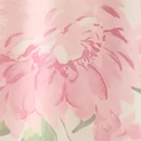 Plus Flutter Sleeve Floral Wrap Dress