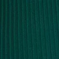 Plus Long Sleeve High Neck Belted Pleated Fit and Flare Dress