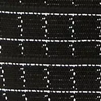 Women's Long Sleeve Mock Neck Printed Sweater A-Line Dress