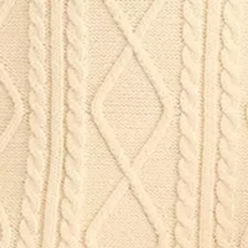 Women's Long Sleeve Scoop Neck Textured Solid Sweater Dress