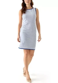 Women's 3/4 Sleeve Solid Jacket Dress