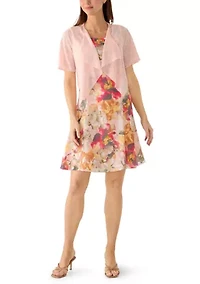 Women's Ruffle Jacket Dress