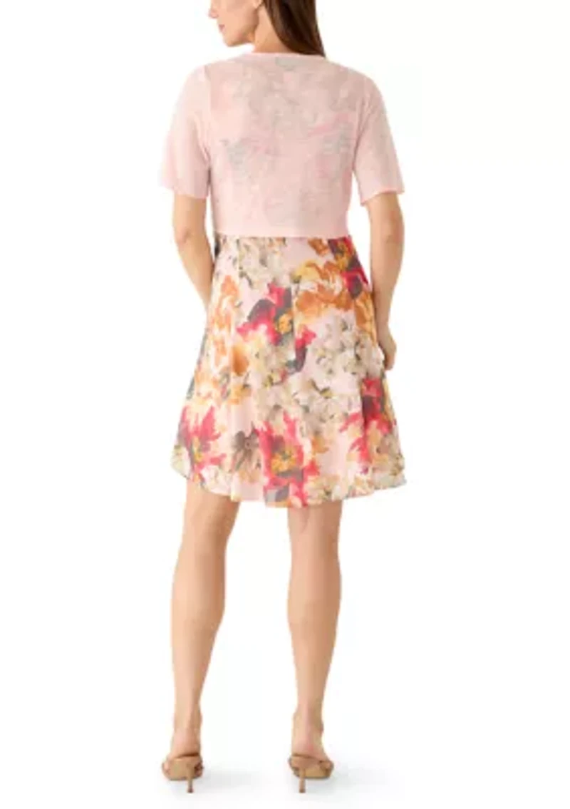 Women's Ruffle Jacket Dress