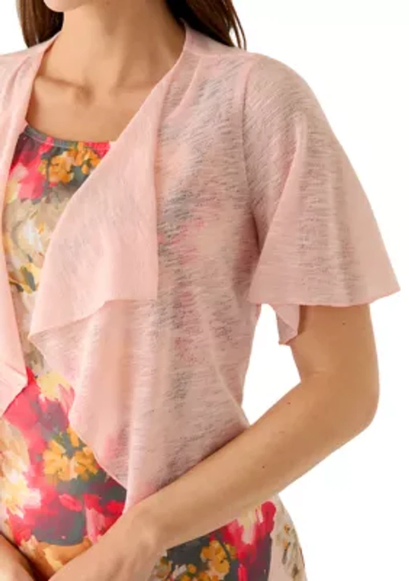 Women's Ruffle Jacket Dress