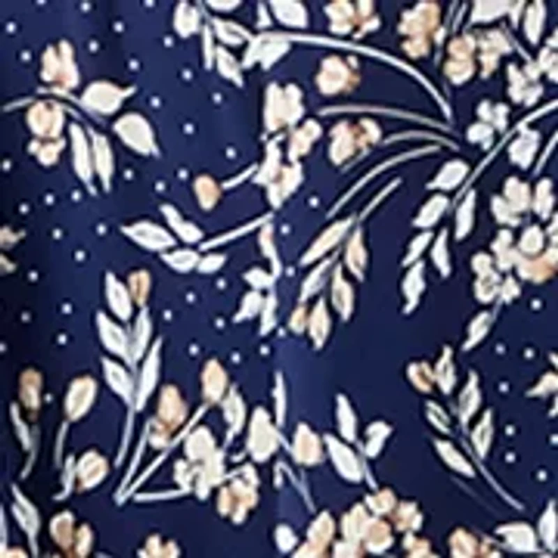 Women's Printed Wrap Dress