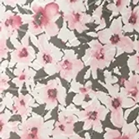 Women's Sleeveless Crew Neck Ditsy Floral Dress