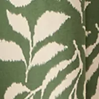 Women's Tie Front Printed Jacket and Dress