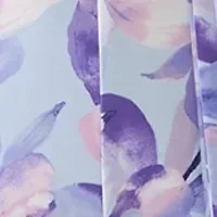 Women's Sleeveless V-Neck Floral Print A-Line Dress