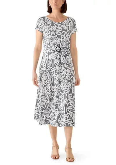 Women's Print A-Line Dress