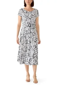 Women's Print A-Line Dress
