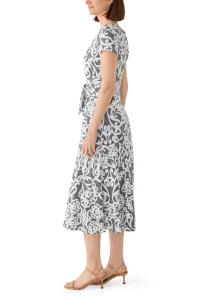 Women's Print A-Line Dress