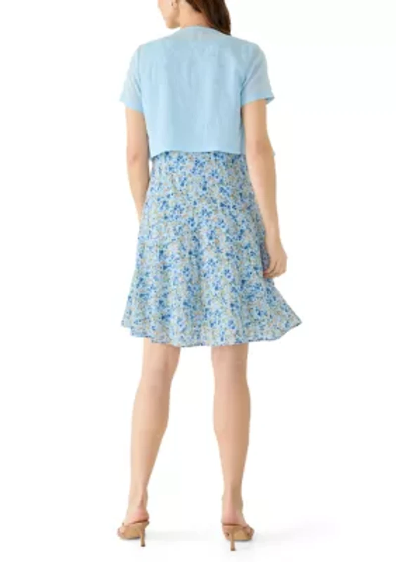 Women's Short Sleeve Jacket and Dress