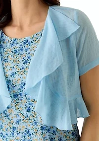 Women's Short Sleeve Jacket and Dress