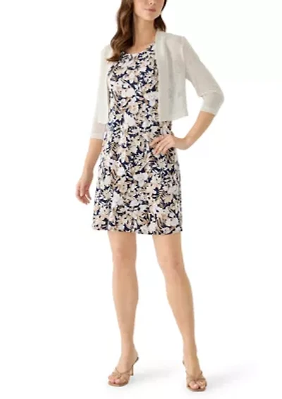 Women's Floral Jacket and Dress