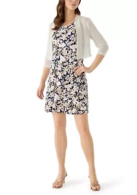 Women's Floral Jacket and Dress