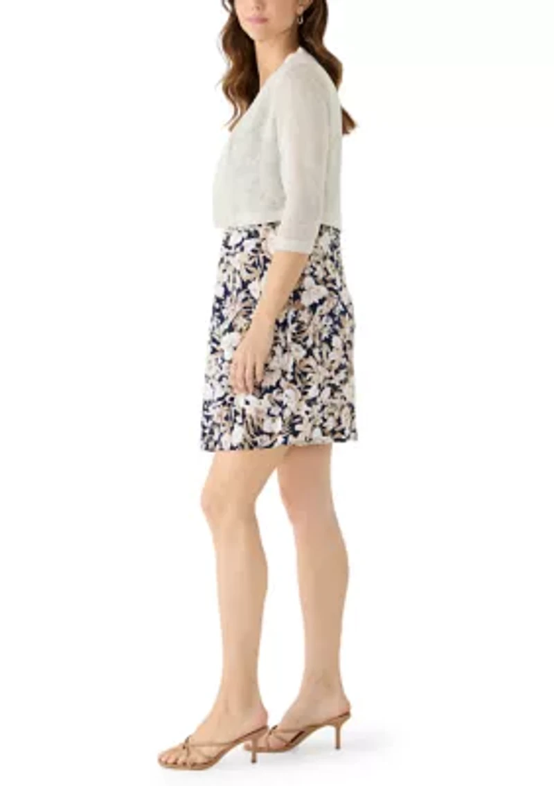 Women's Floral Jacket and Dress