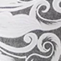 Women's Short Sleeve Paisley Print Wrap Dress