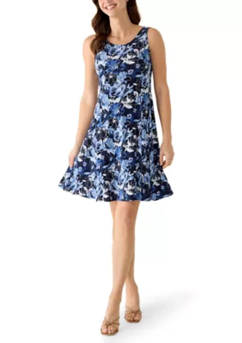 Women's Floral Mini Jacket Dress