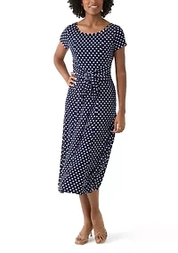 Women's Dot Printed Dress