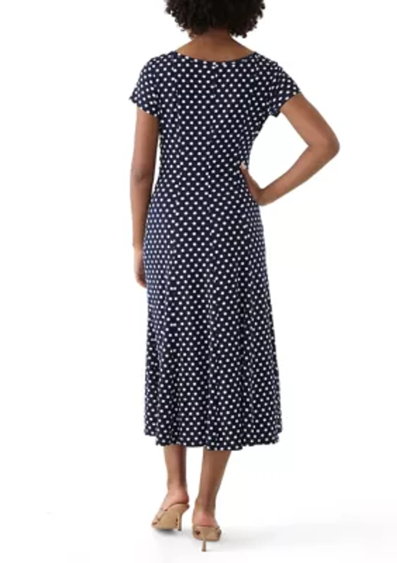 Women's Dot Printed Dress