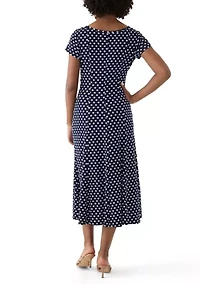 Women's Dot Printed Dress