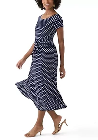 Women's Dot Printed Dress