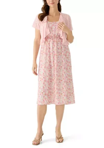 Women's Short Sleeve Jacket and Dress