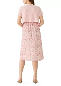 Women's Short Sleeve Jacket and Dress