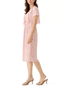 Women's Short Sleeve Jacket and Dress