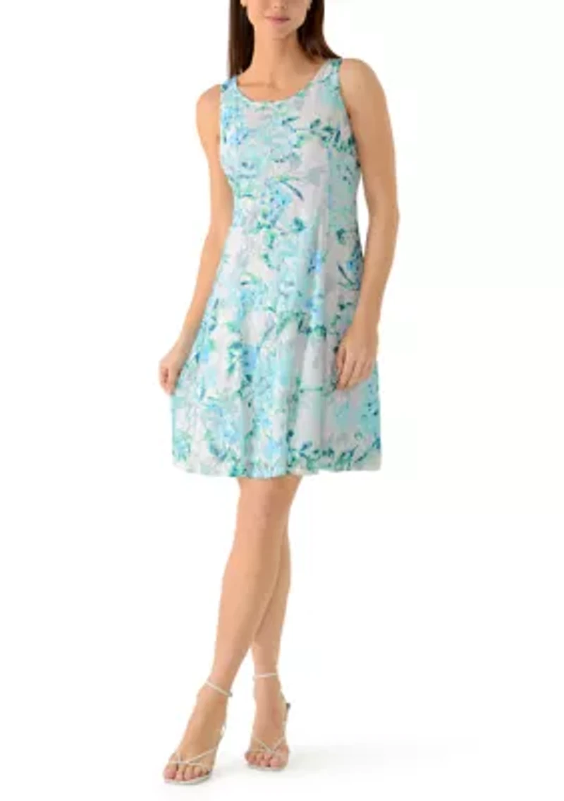 Women's Floral Lace Jacket Dress