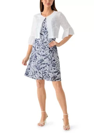 Women's Lace Jacket Dress