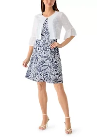 Women's Lace Jacket Dress