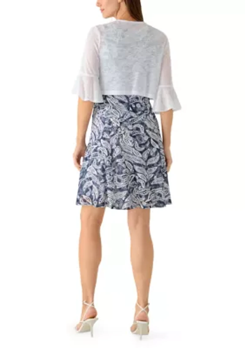 Women's Lace Jacket Dress